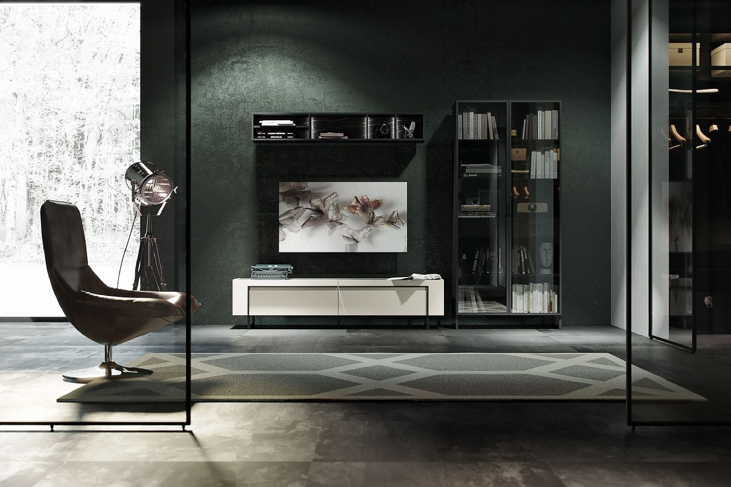 Шкафы-витрины - изображение №5 "Шкаф Милагро"  на www.Angstrem-mebel.ru