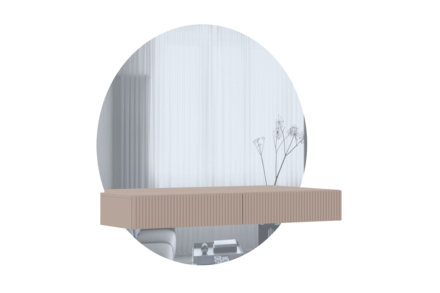 Тумбы - изображение №6 "Тумба Дольче навесная с выдвижными ящиками"  на www.Angstrem-mebel.ru