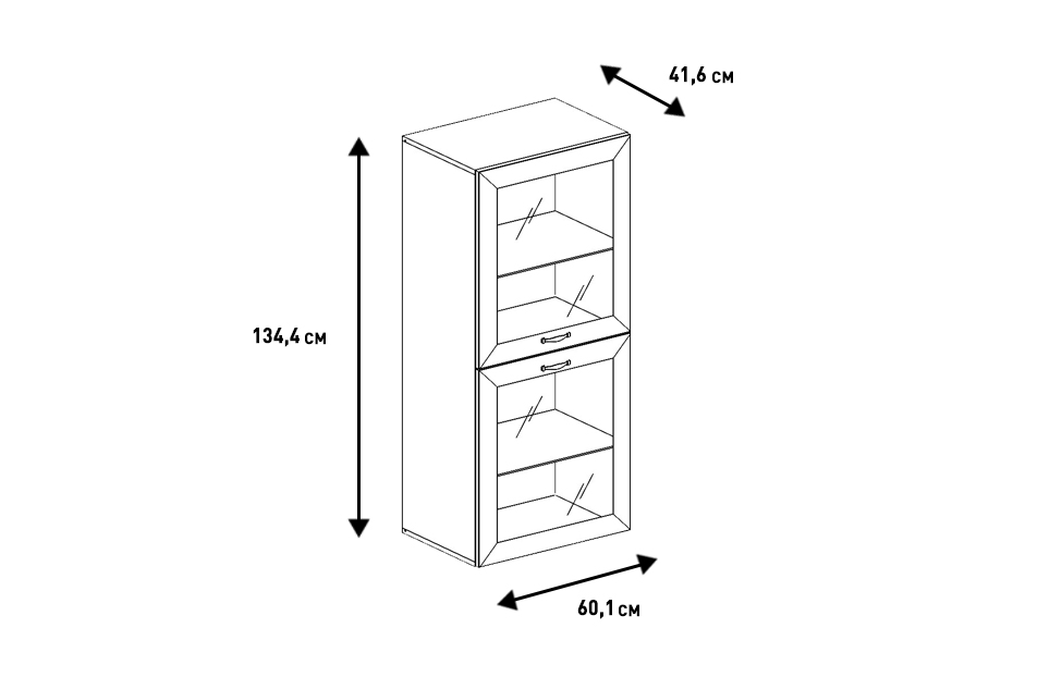 Навесные шкафчики - изображение №7 "Навесной шкаф Адажио"  на www.Angstrem-mebel.ru